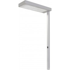 Büro-Stehleuchte mit direktem und Indirektem Licht für Tischmontage